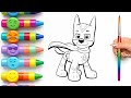 How to Draw Paw Patrol 🐾 | Drawing for Kids Easy