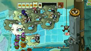 plants vs zombies lhz roof 5-5 #pvz #gaming #plantsvszombies