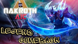 LIÊN QUÂN | Liệu bạn có còn nhớ Build Trang Bị này của vị tướng Nakroth | The Legend Comeback