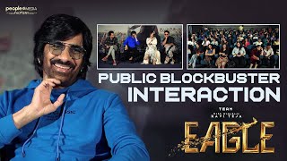 #PublicBlockbuster Interaction With Eagle Team | Ravi Teja | Kavya Thapar| Navdeep | Karthik G | PMF Image