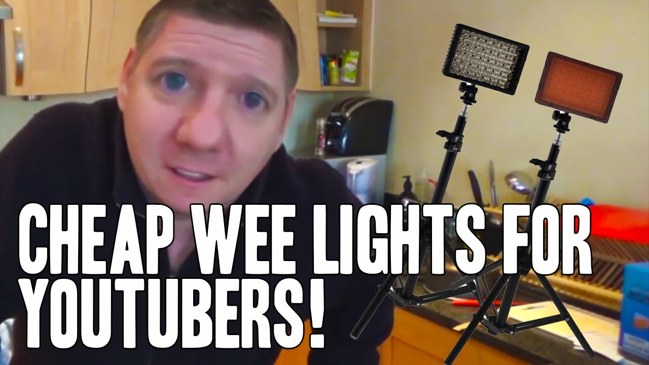 Cheap Studio Lighting Kit Unboxing & Review (CN160 Neewer 60 LED) YouTube