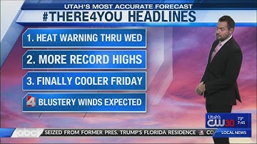 Utah Most Accurate Weather Forecast with ABC 4 Meteorologist Nate Larsen