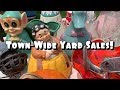 GREAT FINDS AT TOWN WIDE YARD SALES! | Buying To Resell | Shop With Me + Haul Part 1