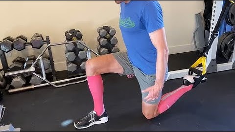 How to Bulgarian Split Squat Using a TRX Band