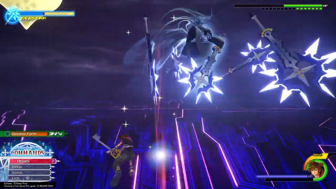 Kingdom Hearts 3 ReMind Saïx (Data Battle) YouTube