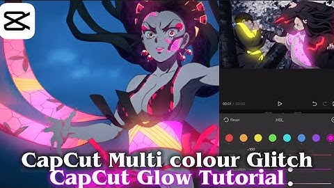 CapCut Multi colour Glitch + Glow Tutorial | Syzo (Neptun Style)
