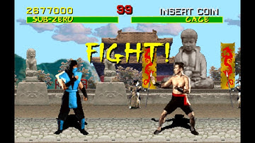 Mortal Kombat Revision 5.0 T-Unit (French Version) Play through Sub-Zero Very Hard (60FPS)