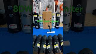 80-watt laser igniter penetrates the blade #automobile #automotivetools #lasercutting #tools