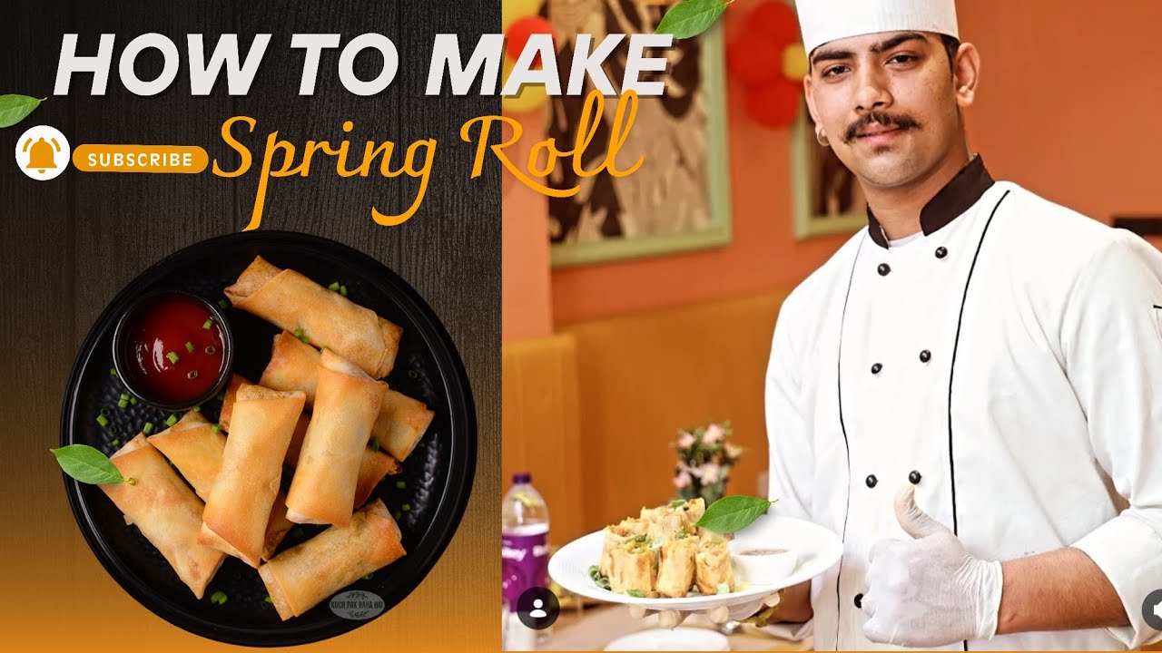 Easy Homemade Spring Rolls | 5-Minute Recipe 