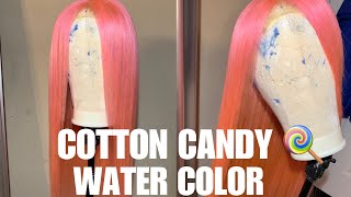 COTTON CANDY WATER COLOR | GIVEAWAY