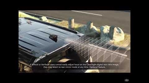 How to Operate Your ClearSight Rear-View Camera Mirror