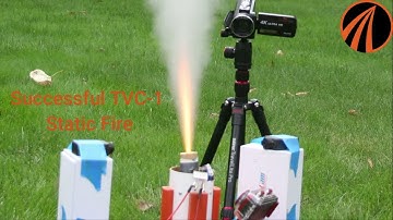 TVC-1 Static Fire Test | KS Launch Systems