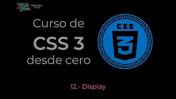 Curso de Desarrollo web 2021 // clase 25 - Display none, block, inline, inline block en CSS 3