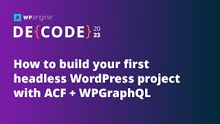 How to build your first headless WordPress project with ACF + WPGraphQL | DE{CODE} screenshot 4