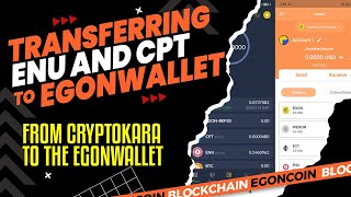 HOW TO TRANSFER ENU & CPT TO EGONWALLET FROM CRYPTOKARA WITHOUT A GAS FEE I EAGLE NETWORK