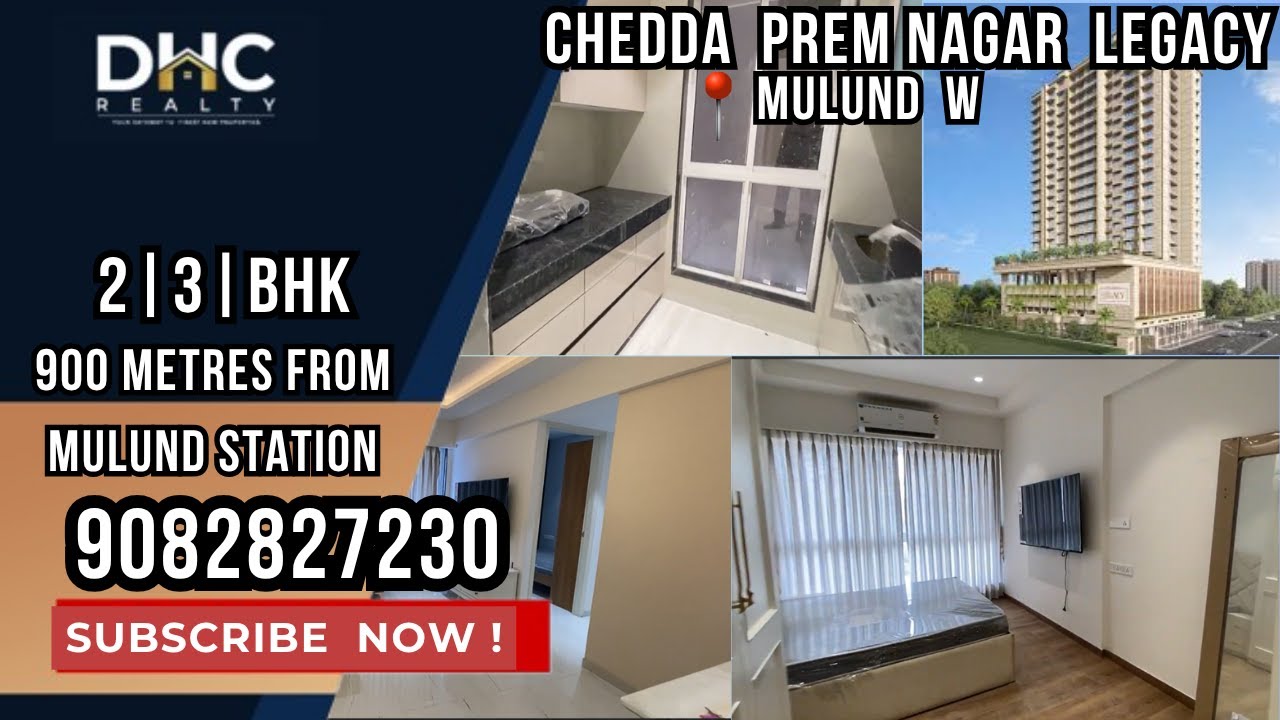 Prem Nagar Legacy Mulund West | 2 BHK | 3 BHK Sample Flat Tour | Mulund Flats | 