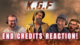 END CREDITS SCENE REACTION | K.G.F. 2 | The Slice of Life Podcast
