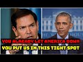 Rubio Called the Iran Deal a Disaster and Blames OBAMA for it —History Proved Him Right