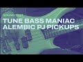 Tune bass maniac alembic pj pickups rare