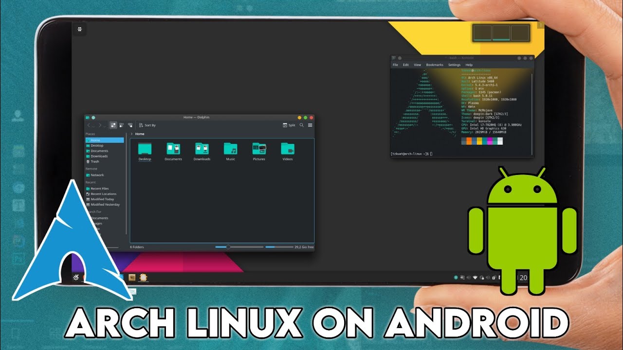 How To Install Latest Arch Linux Os On Android Mobile Without Root