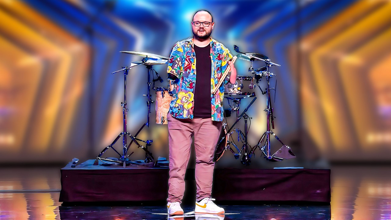 The Judges Saw A Drummer With No Arms… Then He Started Playing! 👀 – Video