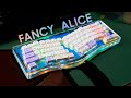 FANCIEST Alice keyboard layout with underglow! Fancy Alice 66 WITHOUT any user manual or guidance!