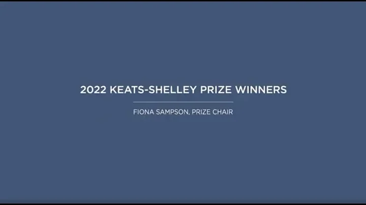 2022 Keats-Shelley Prize - Video announcement