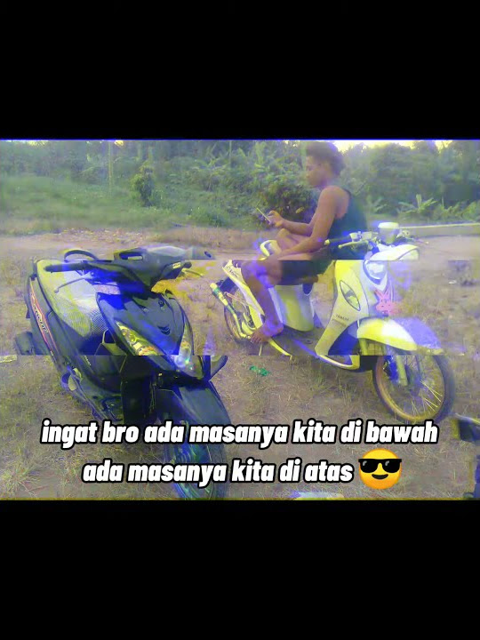 history wa 30 detik versi motor beat FI