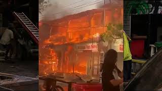 Sama Sama Reggae Bar Fire  Gili Trawangan Disasters