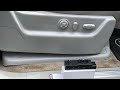 Replacing Electric Seat Control Switch 2007-2013 GMC Sierra Chevy Avalanche Silverado Suburban Cadi.