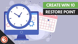 how to create a system restore point in windows 10 (2020)