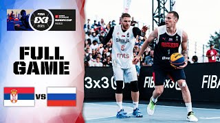 Serbia v Russia | Men's - Semi-Final Full Game | FIBA 3x3 Europe Cup 2021