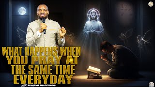 WHAT HAPPENS WHEN YOU PRAY AT THE SAME TIME EVERY DAY #fyp #prayer