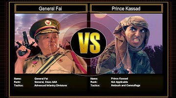Shockwave Challenge Mode: General Fai vs Prince Kassad
