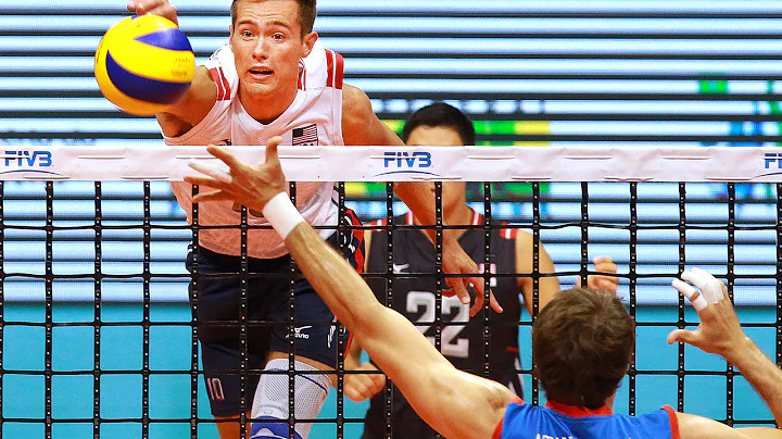 Thomas Jaeschke - USA vs Serbia FIVB 2015 World League Volleyball Highlights