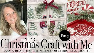 2023 CHRISTMAS CRAFT WITH ME | PART 3