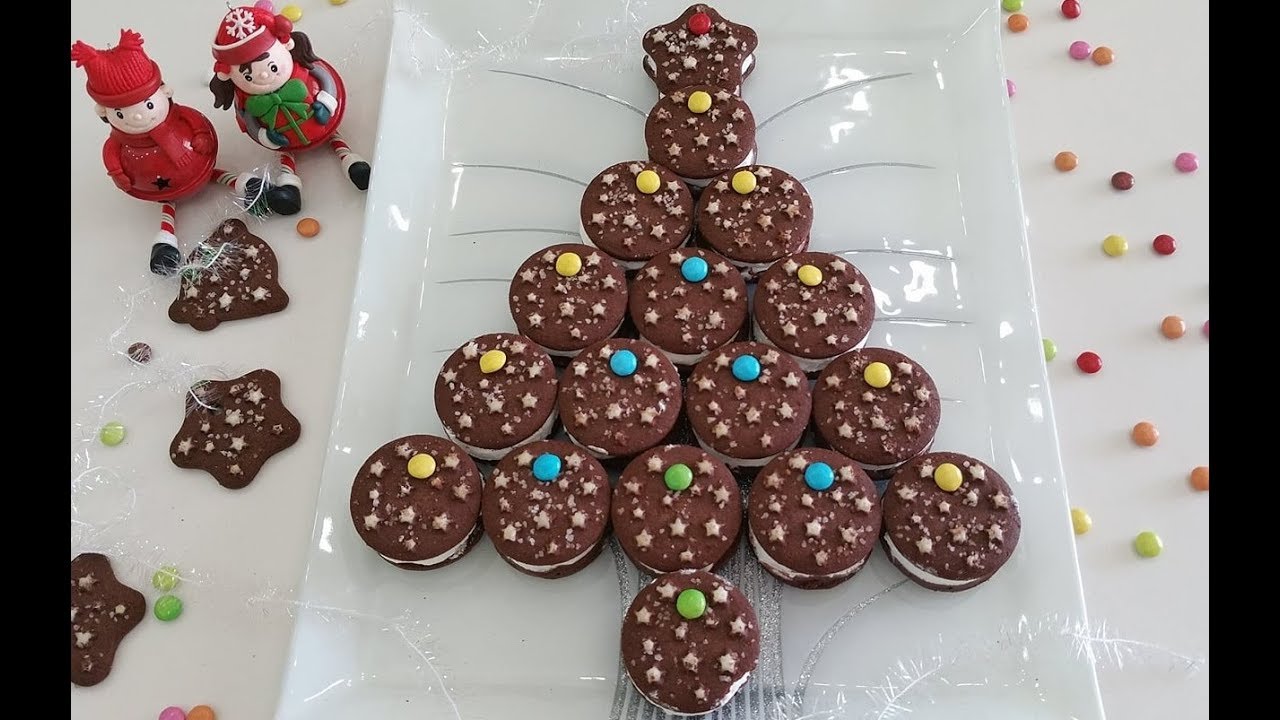 Biscotti Di Natale Uccia3000.Albero Pan Di Stelle Ricetta Di Natale Youtube