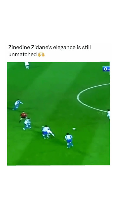 Zinedine Zidane is surely one ofthe GOATS🐐