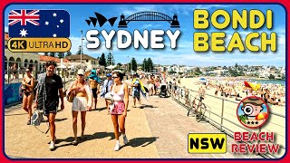 🐨Bondi Beach Sydney🦘(Sydney's most Iconic beach!) 4K Walking Tour / 4k Beach Walk screenshot 2