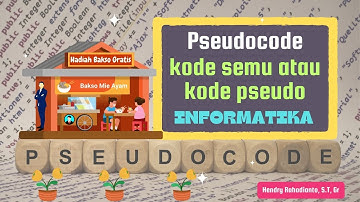 Memahami Pseudocode Pemrograman