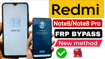 Redmi Note 8/ Note 8 Pro Google Account/ FRP Bypass - (Without Pc)- New Method 2025