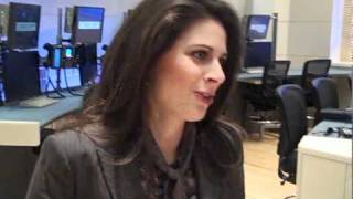 CNBC's Erin Burnett walks us around their NYSE studio - 11/5/10