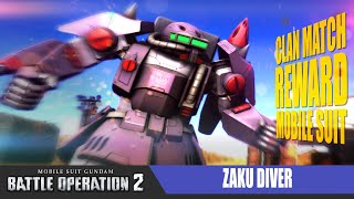 GBO2『Zaku Diver』Holiday Rating Match Supply Depot