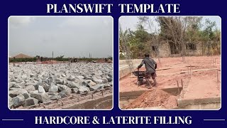 Details PLANSWIFT  TEMPLATE - 09 - HARDCORE FILLING &  SAND (LATERITE) FILLING IN FOUNDATION. Update