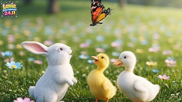 TUYỂN TẬP CHÚ VỊT CON – CHÚ THỎ CON - MỘT CON VỊT - NHẠC THIẾU NHI VUI NHỘN - CHÚ VỊT CON LÔNG VÀNG