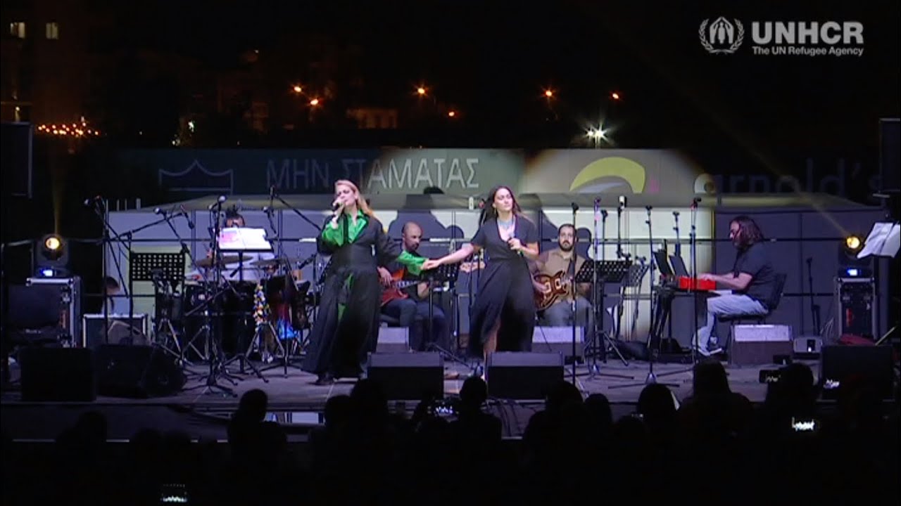 Alexia Vassiliou - feat. Simge Akdoğu "World Refugee Day" Concert - YouTube