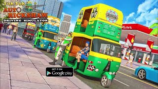 Tuk Tuk Auto Rickshaw Game - Indian Tuk Tuk Auto Driving Games 3d - Android Gameplay #01 screenshot 1