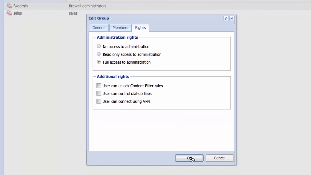 Kerio Control UTM v9.3 - 21 -  Adding local users and groups to the firewall