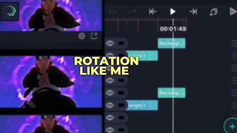 ROTATION LIKE ME!!! Alight Motion tutorial