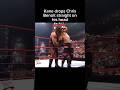Kane Drops Chris Benoit Straight On His Head